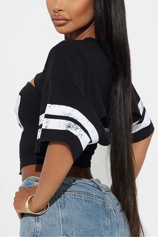 NUMBER PRINT SHORT SLEEVE TEE
