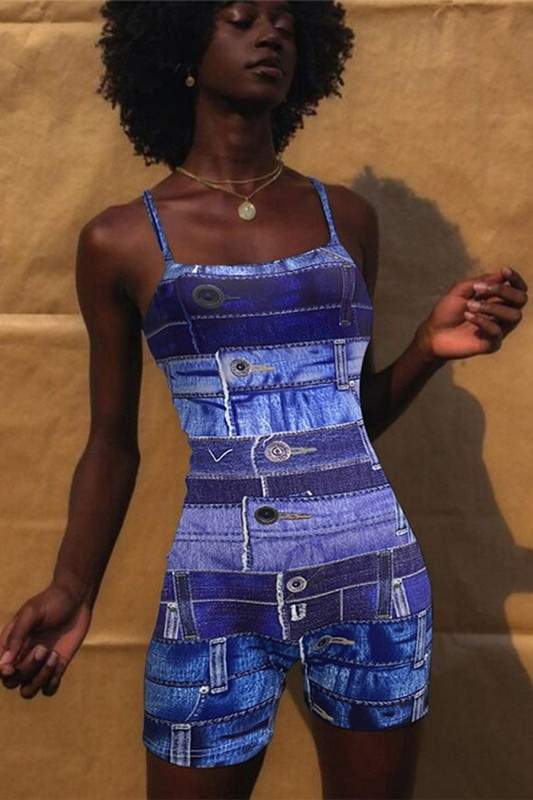 CAMISOLE BODYCON ROMPERS