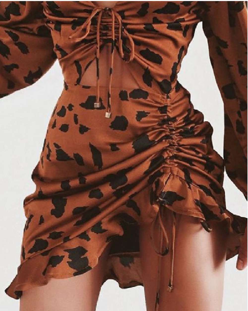 Cute Animal Print Dress for Date Night