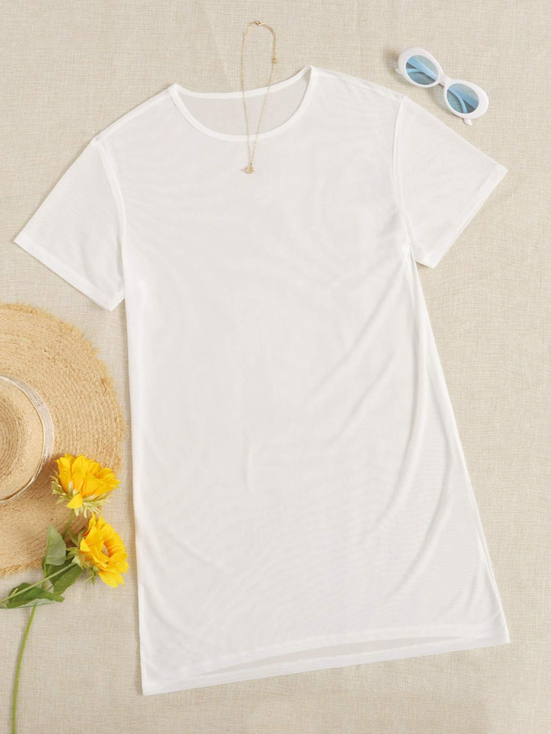 Lightweight Cover-Up, Relaxed Fit Dress