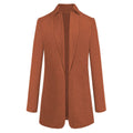  SOLID COLOR STAND COLLAR WOOL COAT