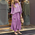  LOOSE SKIRT TWO PIECE SUIT