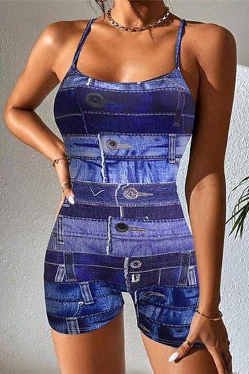 CAMISOLE BODYCON ROMPERS
