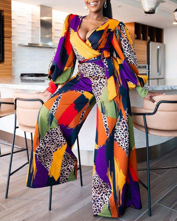Vibrant Wrap Jumpsuit for All Occasions