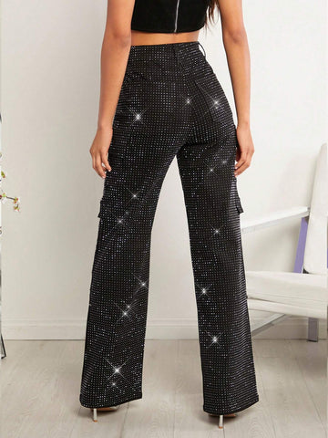WOMEN S FLAP POCKET STRAIGHT LEG JEANS