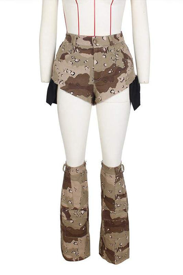 CAMOUFLAGE SHORTS SET