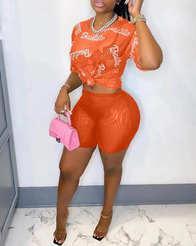 Trendy Matching Set for Summer Outings