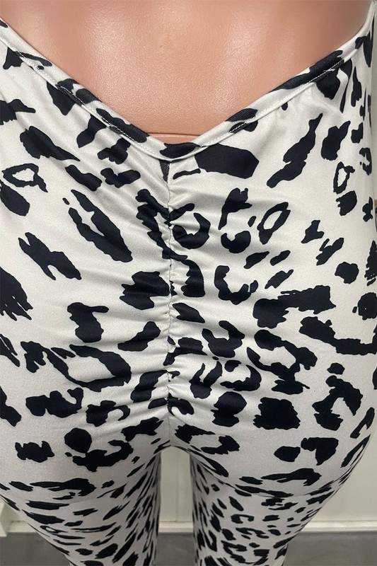 LEOPARD PRINT BACKLESS JUMPSUIT