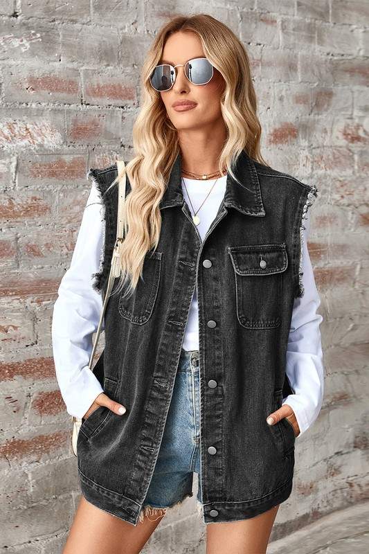 PATCHWORK VEST TOP