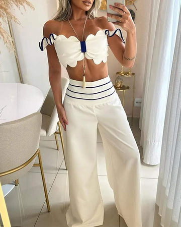 Elegant Casual Two-Piece Ensemble