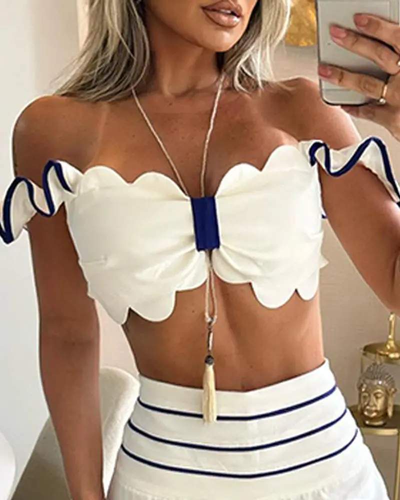 Elegant Casual Two-Piece Ensemble