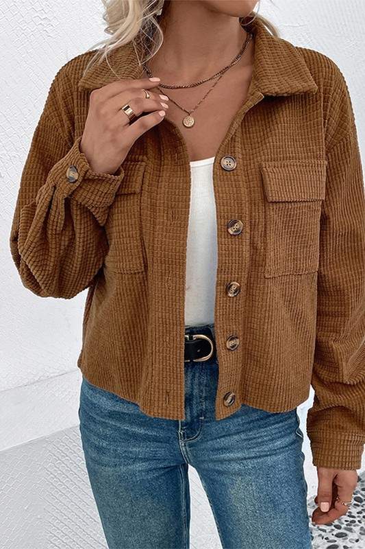 LAPEL VINTAGE JACQUARD JACKET