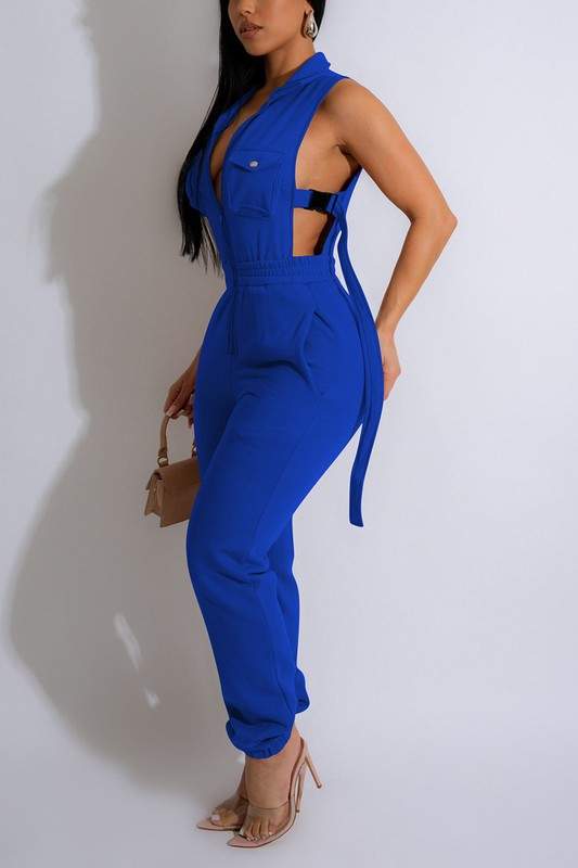 Stylish One-Piece Casual Jumpsuit
