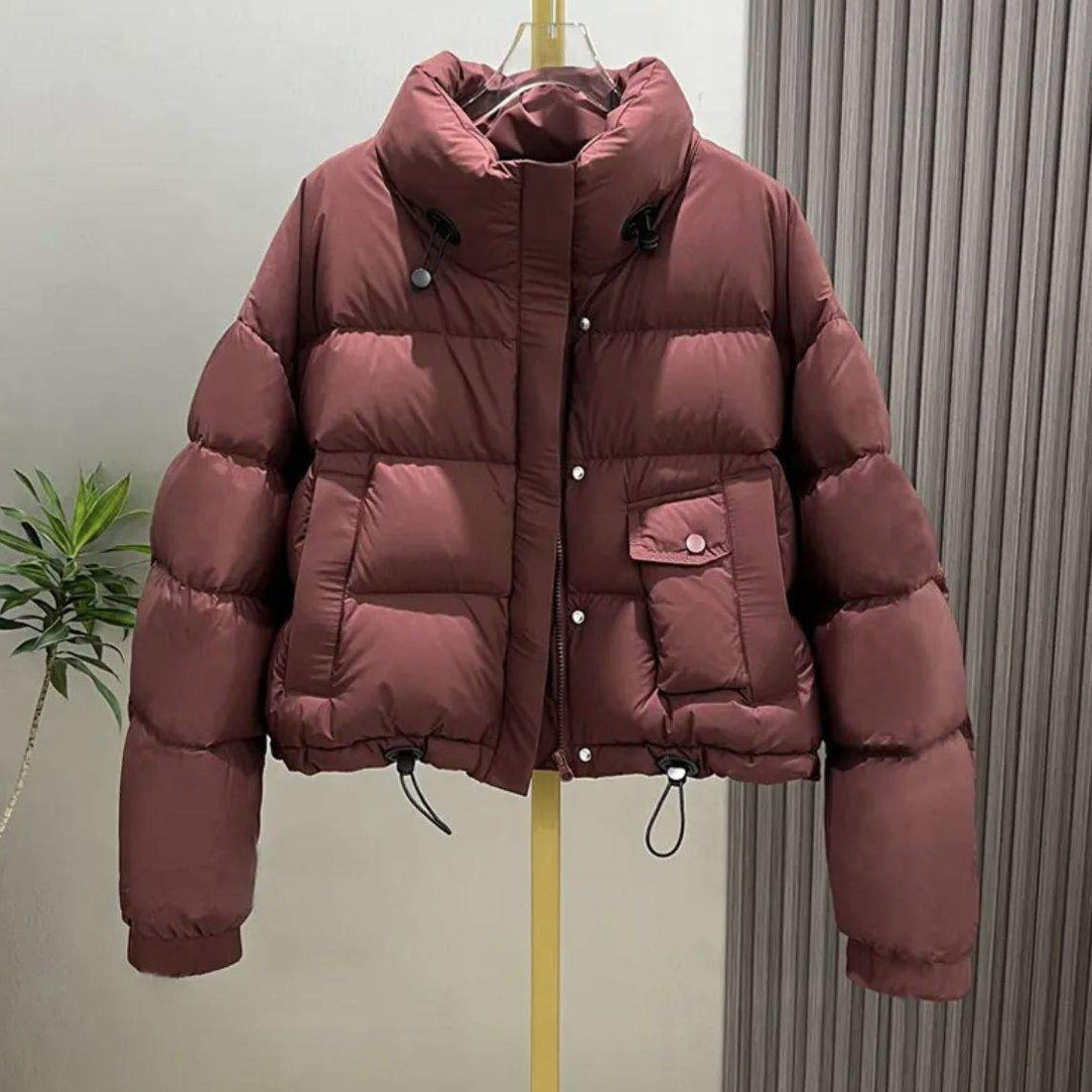 EXPLOSIONS  DOWN  PADDED JACKET  COAT  SMALL THICKENED COTTON PADDED JACKET