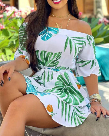 Lightweight Printed Dress for Summer Fun