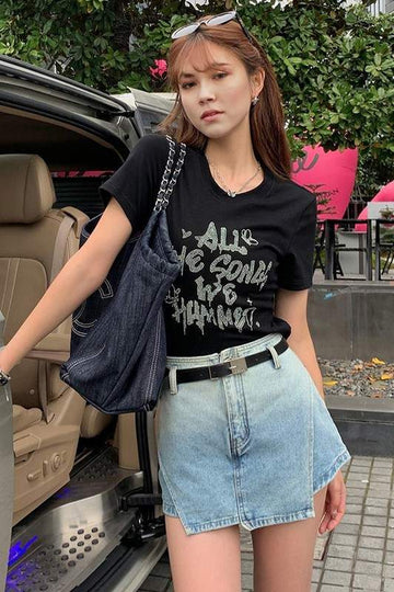 FASHION DENIM SHORTS