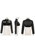 FAUX LEATHER BIKER JACKET