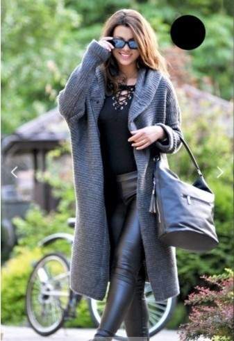  LONG SWEATER HOODED CARDIGAN WOMEN S SWEATER