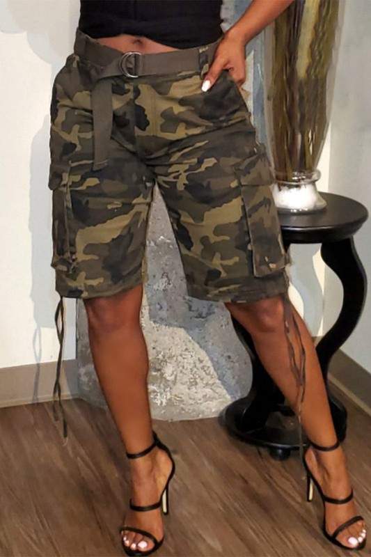 CAMO BERMUDA SHORTS