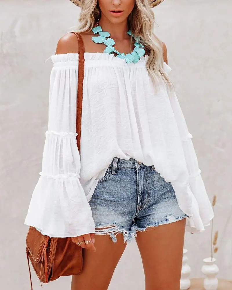 Boho Blouse, Casual Summer Shirt