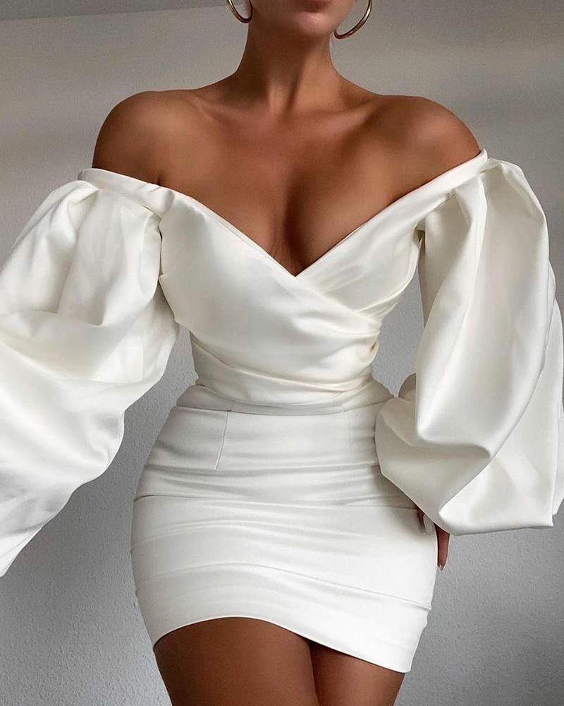 Bodycon Off-the-Shoulder Dress