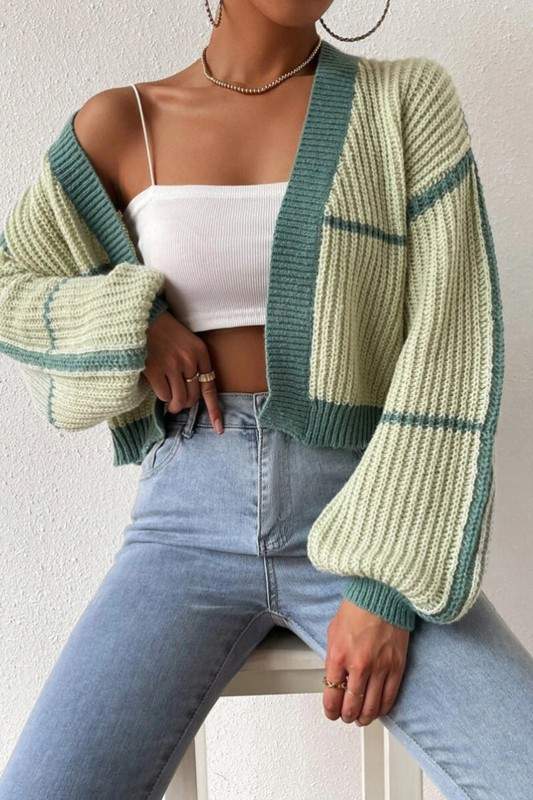 Chunky Knit Cardigan for Casual Layers