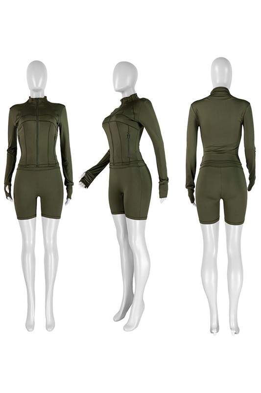 2 PIECES TRACKSUIT SET