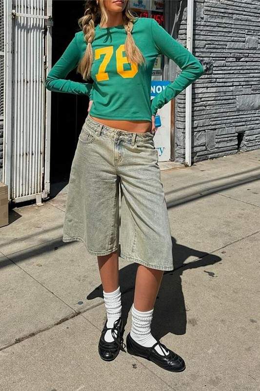 RETRO 76 CROP TEE