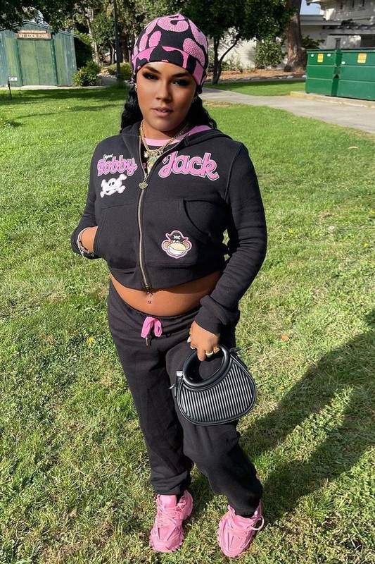 HOODIE JACKET TRACKSUIT SET