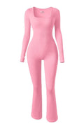 THUMB SLEEVES BODYCON JUMPSUITS