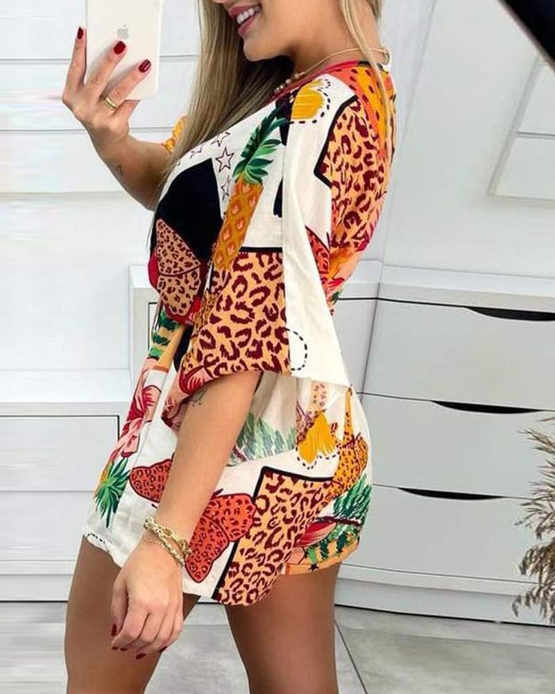 Comfortable Beachwear with Playful Prints