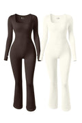 THUMB SLEEVES BODYCON JUMPSUITS