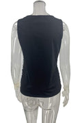 SEQUIN EMBELLISHED SLEEVELESS TOP