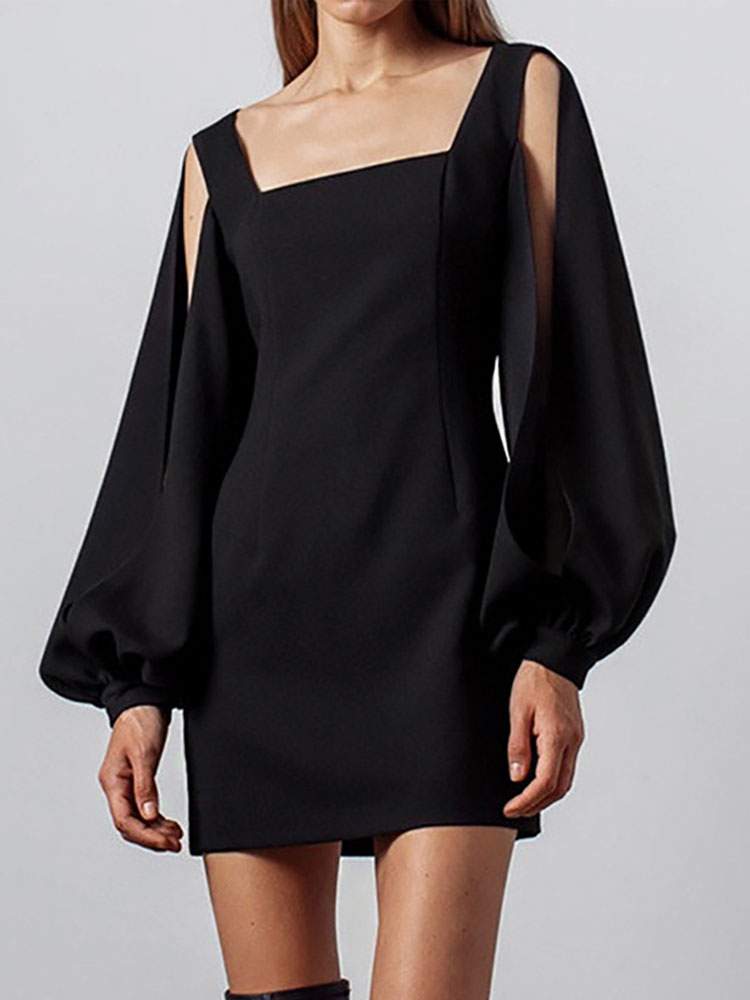 Chic Party Dress, Trendy Evening Wear