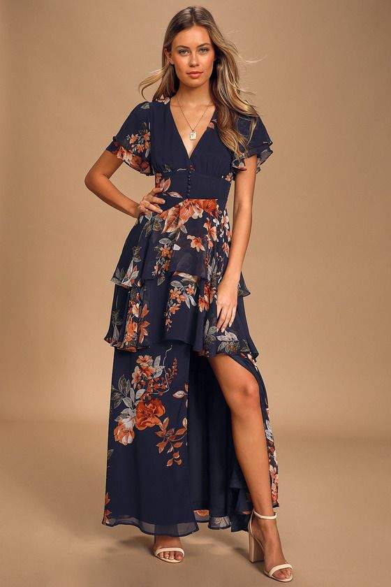 Casual Summer Dress, Trendy Maxi