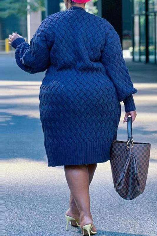 KNITTED LONG CARDIGAN
