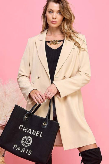 FASHION CASUAL SOLID COLOR BLAZER
