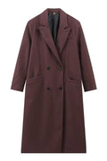LONGLINE WOOL BLEND COAT