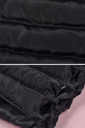 PUFFER MINI SKIRT