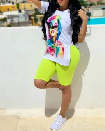 Colorful Summer Outfit for Women
