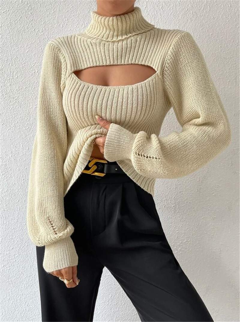SWEATER T RTLENECKOUT SWEATER OUTER 