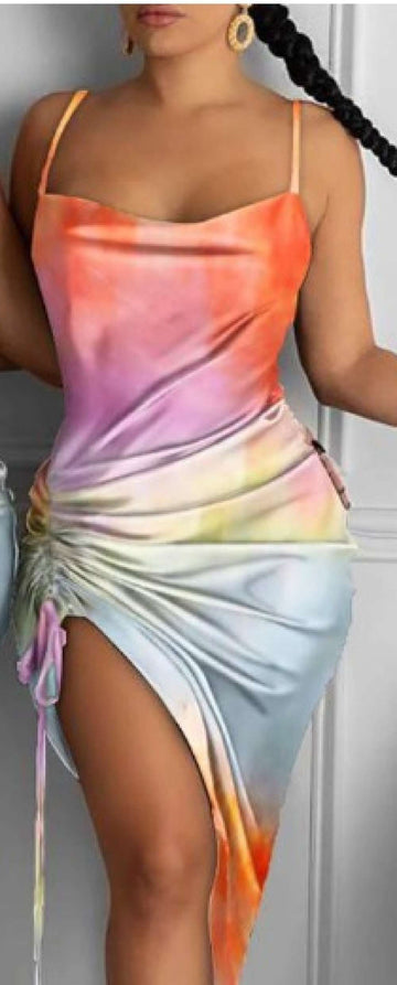 Versatile Satin Dress for Every Event