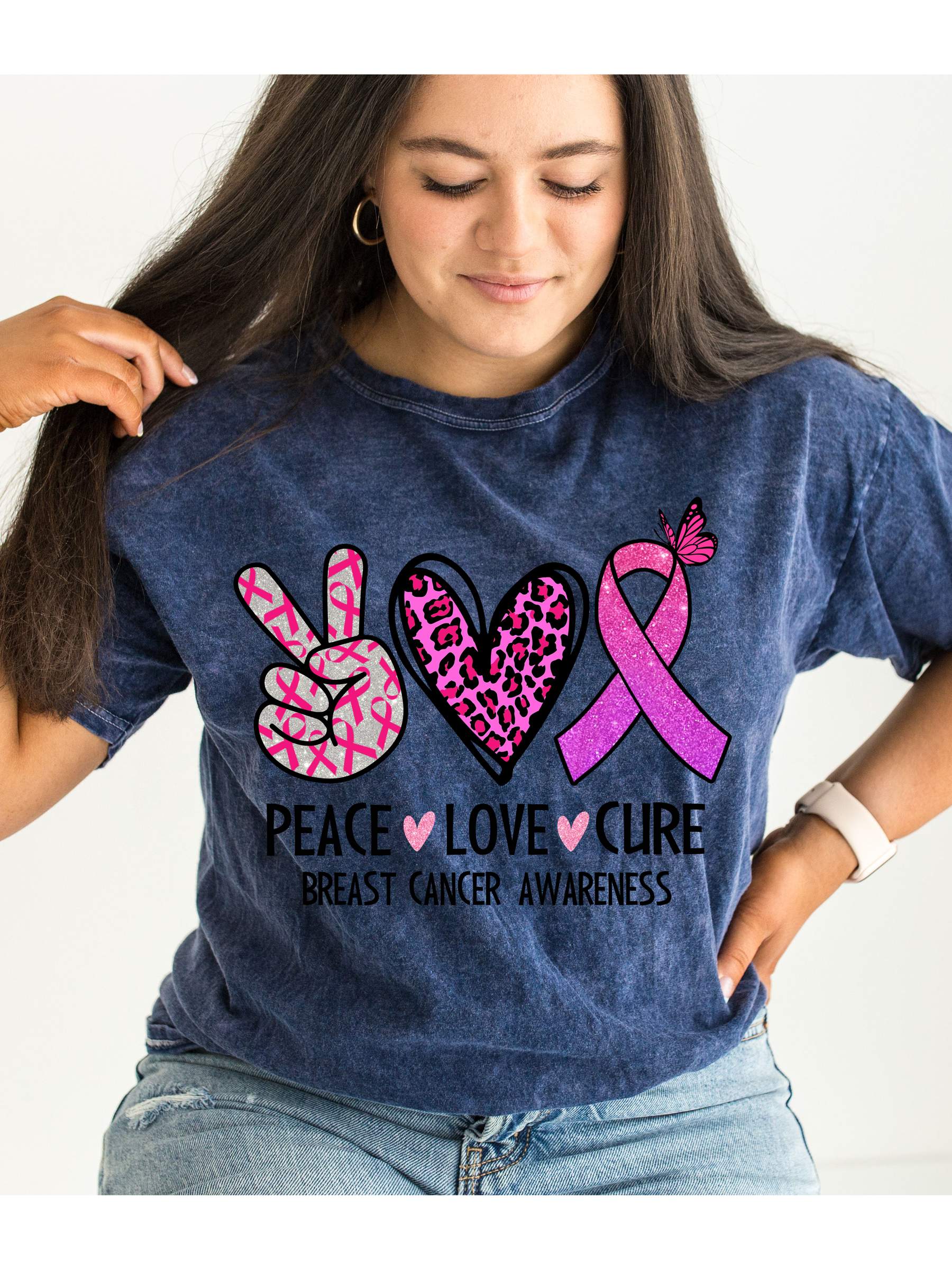 Peace love cure GRAPHIC TEE T-SHIRTS
