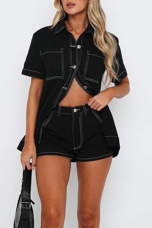 SHIRT AND SHORTS SET