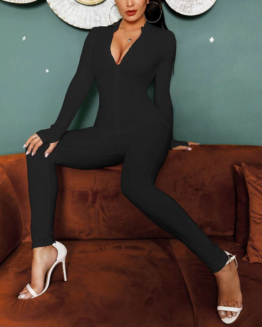 Long-Sleeve Jumpsuit: Activewear Essential