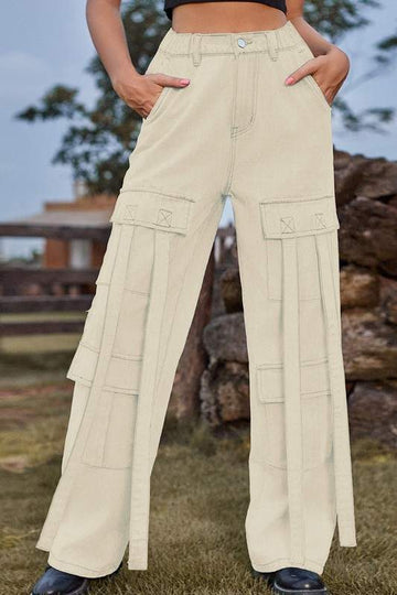 Comfortable Wide Leg Jeans for Outings