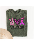 Peace love cure GRAPHIC TEE T-SHIRTS