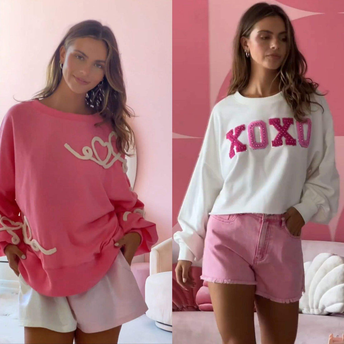 SWEATER LOOSE CASUAL EMBROIDERED
