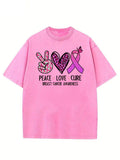 Peace love cure GRAPHIC TEE T-SHIRTS