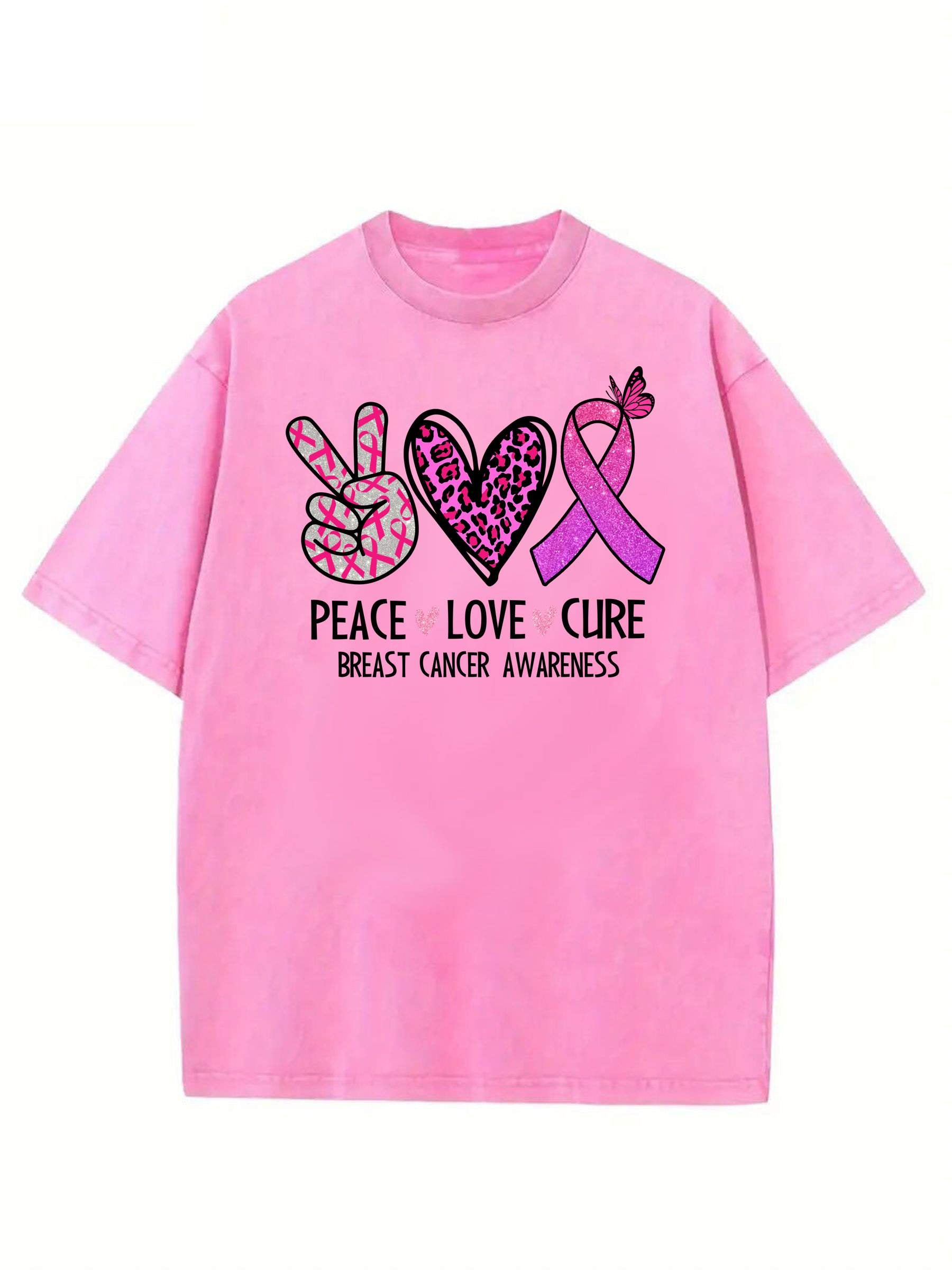 Peace love cure GRAPHIC TEE T-SHIRTS